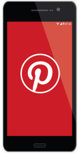 Pinterest on Smart Phone